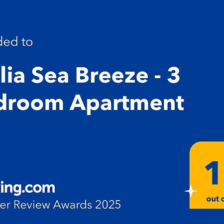 Kallia Sea Breeze - 3 Bedroom Apartment Rhodes City Bagian luar foto