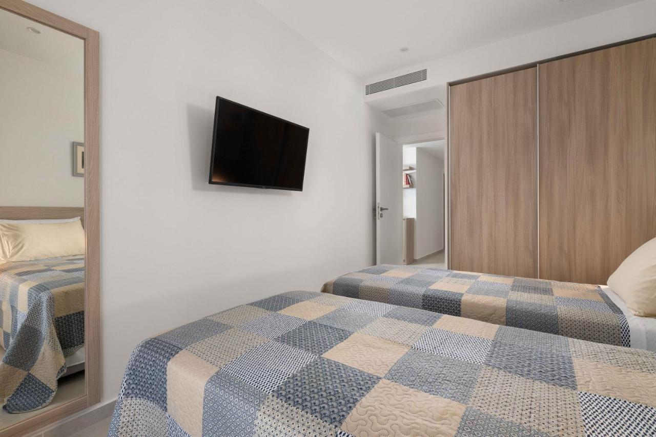 Kallia Sea Breeze - 3 Bedroom Apartment Rhodes City Bagian luar foto